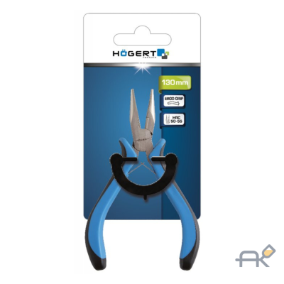 Плоскогубцы удлиненные прямые для точной механики 130мм HOEGERT HT1P054